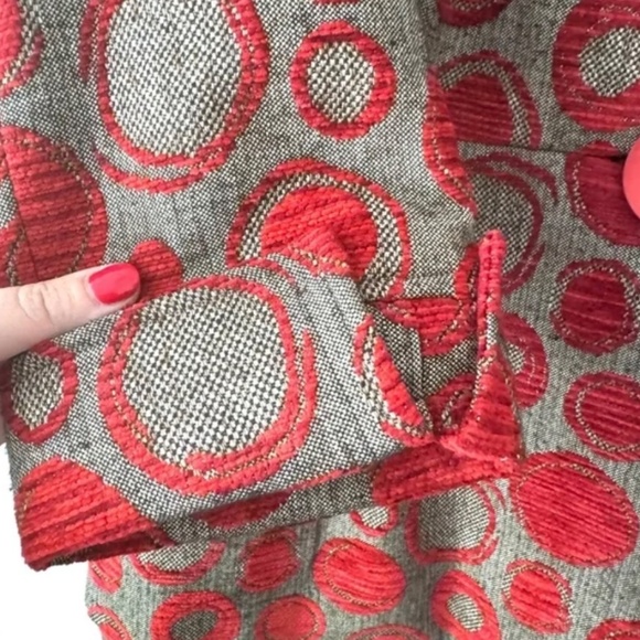 3 Sisters Geometric Pattern Jacket - Picture 8 of 9